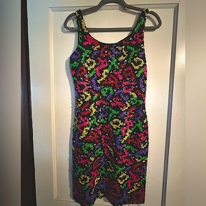 Vintage 90s super rad sequin dress